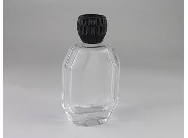 bottiglia di profumo di vetro trasparente