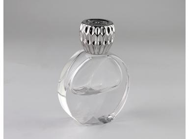 bottiglia di profumo di vetro ovale