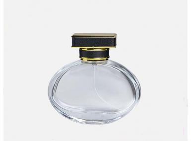 bottiglia di profumo personalizzata con tappo dorato