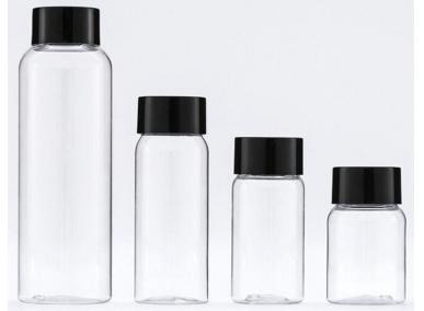 Personalizzato Bottiglie Di Plastica Rotondo