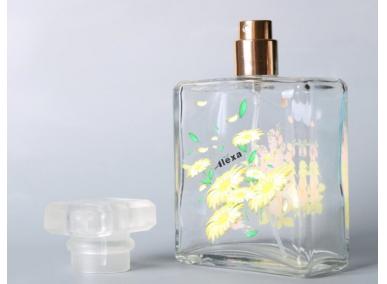 Custom Luxury Empty Glass Perfume Spray Bottle 100ml -Top & Top