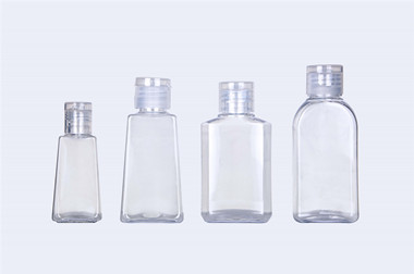 Vuota Trasparente in PET Bottiglia di Plastica per il Gel Disinfettante per le Mani