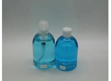 bottiglia disinfettante per mani chiara a buon mercato
